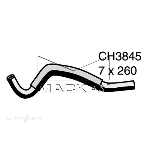 Mackay Throttle Body Coolant Hose - CH3845