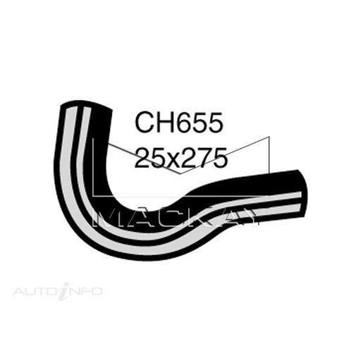 Mackay Radiator Upper Hose - CH655