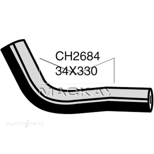 Mackay Radiator Upper Hose - CH2684