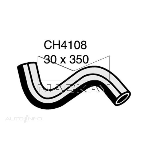 Mackay Radiator Upper Hose - CH4108