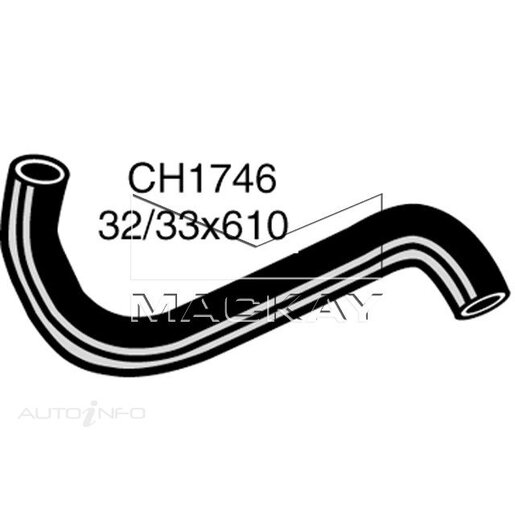 Mackay Radiator Lower Hose - CH1746