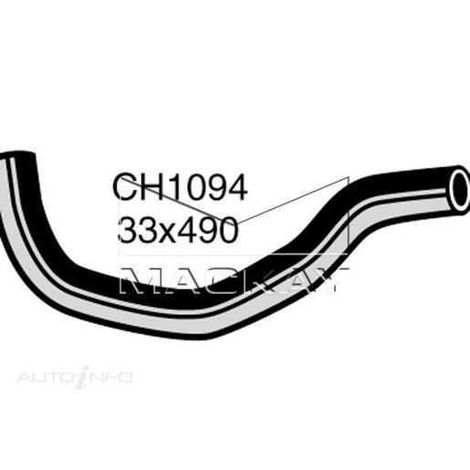 Mackay Radiator Lower Hose - CH1094