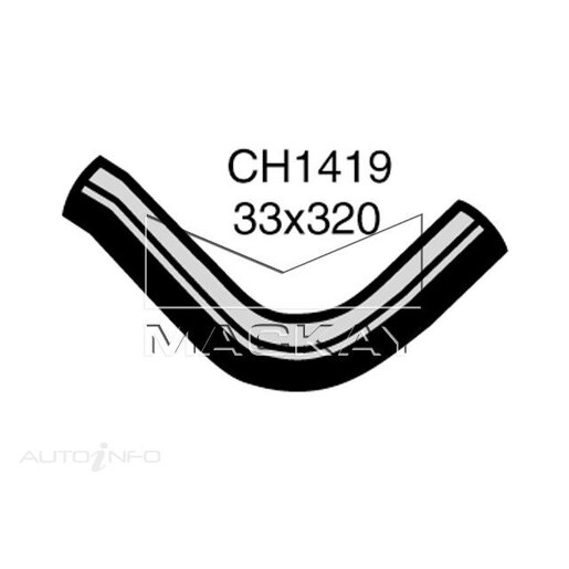 Mackay Radiator Upper Hose - CH1419