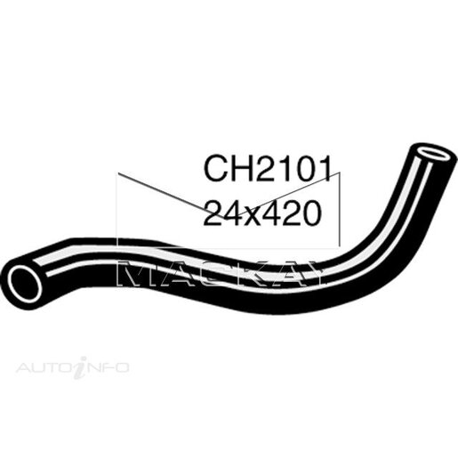 Mackay Radiator Lower Hose - CH2101