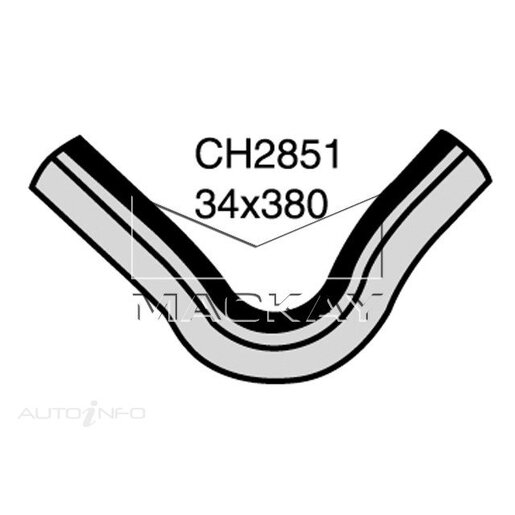 Mackay Radiator Upper Hose - CH2851