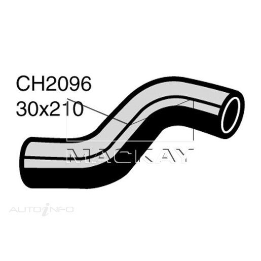 Mackay Radiator Upper Hose - CH2096