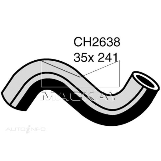 Mackay Radiator Lower Hose - CH2638