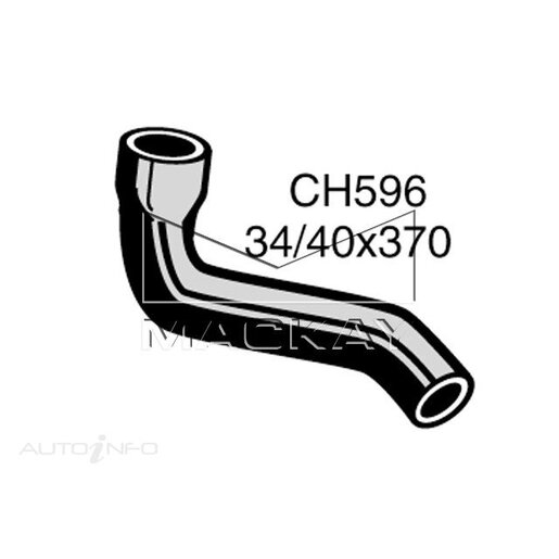 Mackay Radiator Lower Hose - CH596