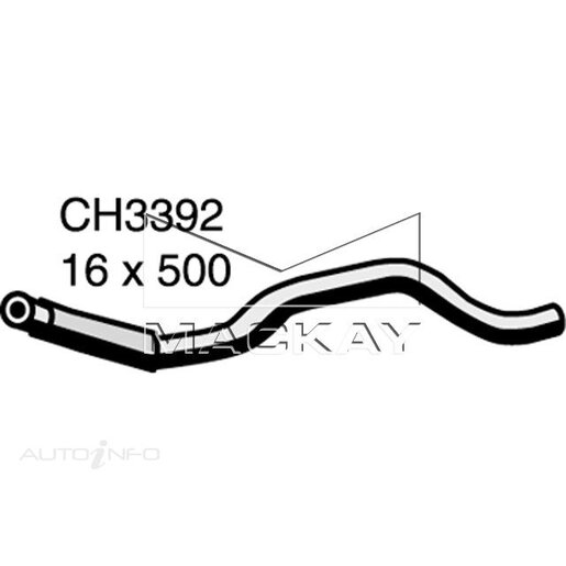 Mackay Heater Hose - CH3392