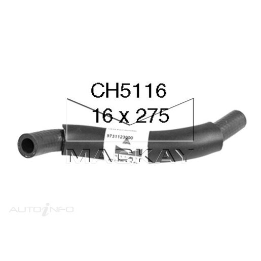 Mackay Heater Hose - CH5116