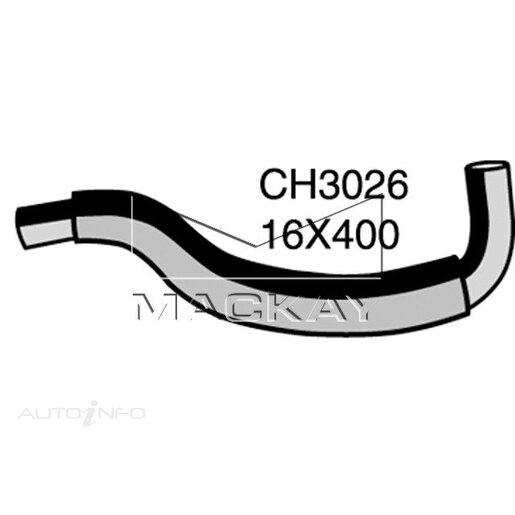 Mackay Heater Hose - CH3026