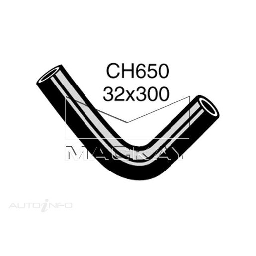 Mackay Radiator Upper Hose - CH650