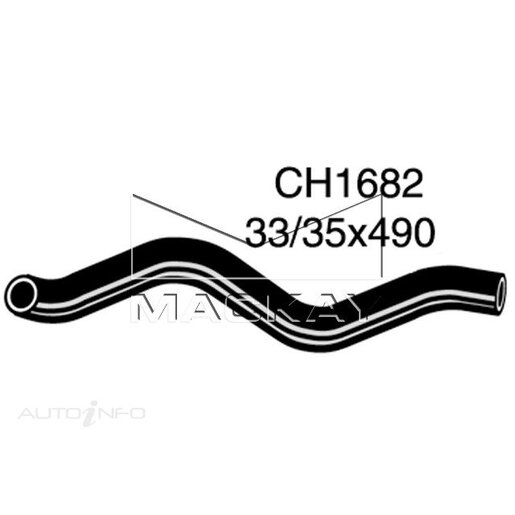 Mackay Radiator Lower Hose - CH1682