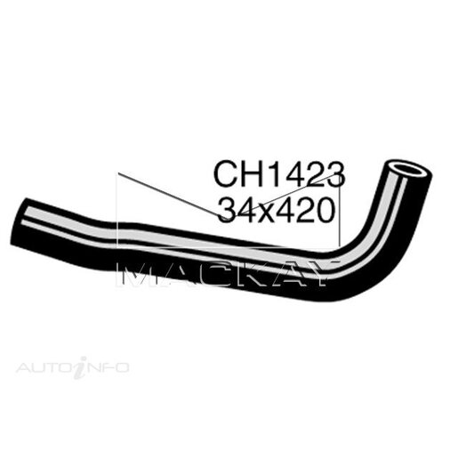 Mackay Radiator Lower Hose - CH1423