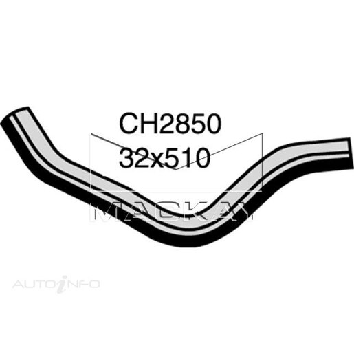 Mackay Radiator Upper Hose - CH2850