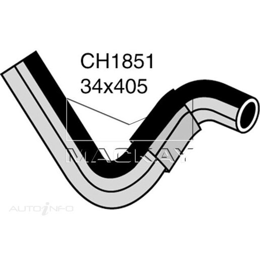 Mackay Radiator Lower Hose - CH1851