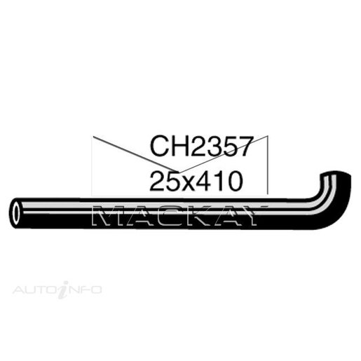 Mackay Coolant Expansion/Recovery Tank Hose - CH2357