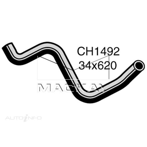 Mackay Radiator Lower Hose - CH1492