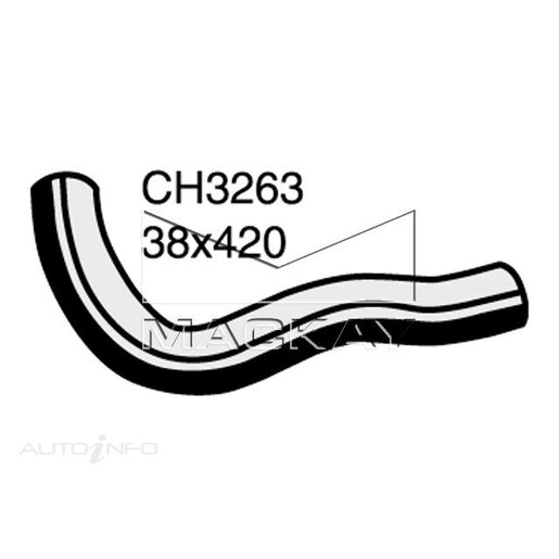 Mackay Radiator Lower Hose - CH3263