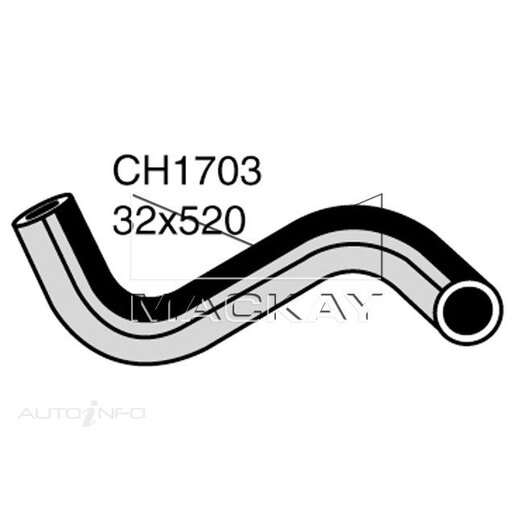 Mackay Radiator Lower Hose - CH1703