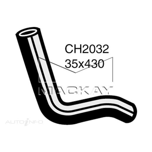 Mackay Radiator Lower Hose - CH2032