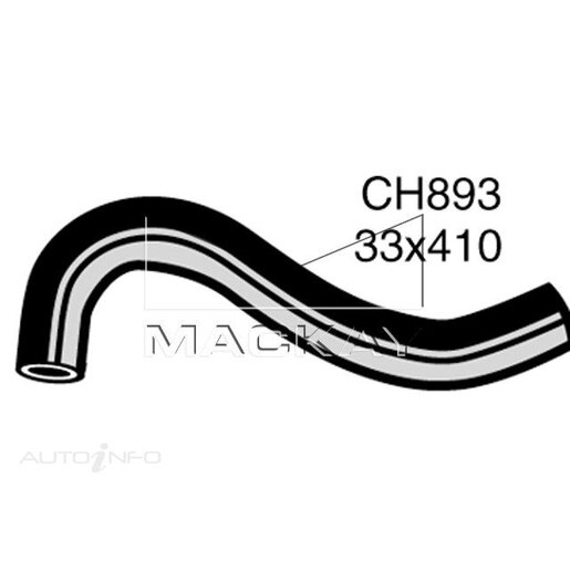 Mackay Radiator Upper Hose - CH893