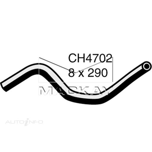 Mackay Throttle Body Coolant Hose - CH4702