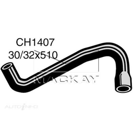 Mackay Radiator Lower Hose - CH1407