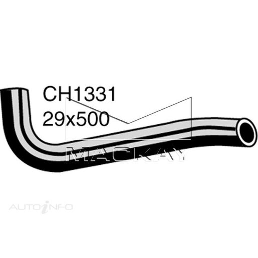 Mackay Radiator Lower Hose - CH1331