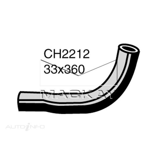 Mackay Radiator Lower Hose - CH2212