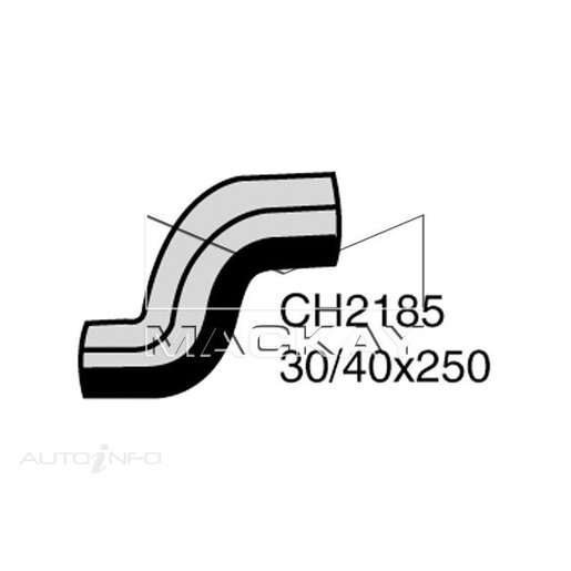 Mackay Radiator Lower Hose - CH2185