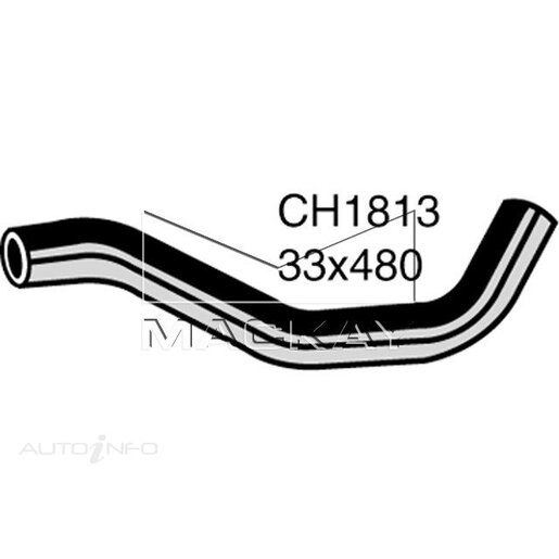 Mackay Radiator Lower Hose - CH1813