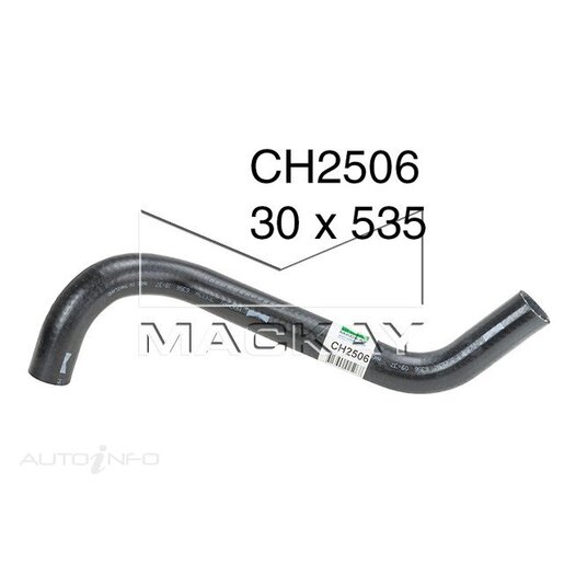 Mackay Radiator Lower Hose - CH2506