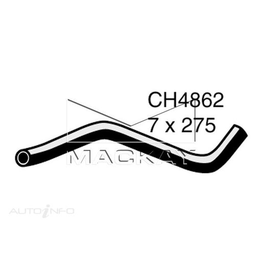 Mackay Radiator Lower Hose - CH1511