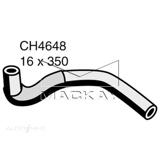 Mackay Heater Hose - CH4648