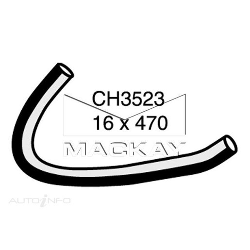 Mackay Heater Hose - CH3523