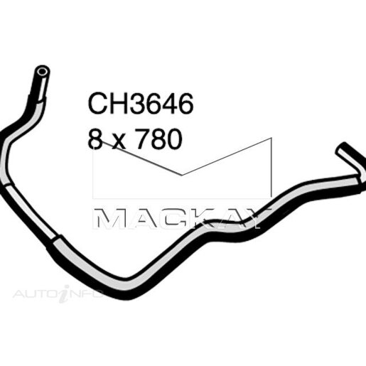 Mackay Throttle Body Coolant Hose - CH3646