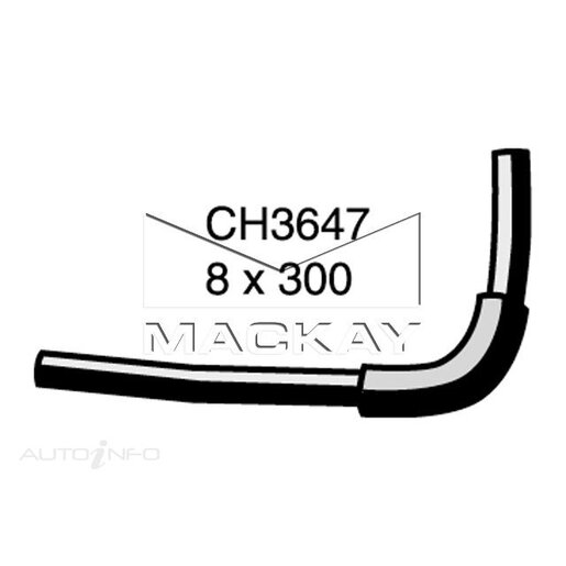 Mackay Throttle Body Coolant Hose - CH3647