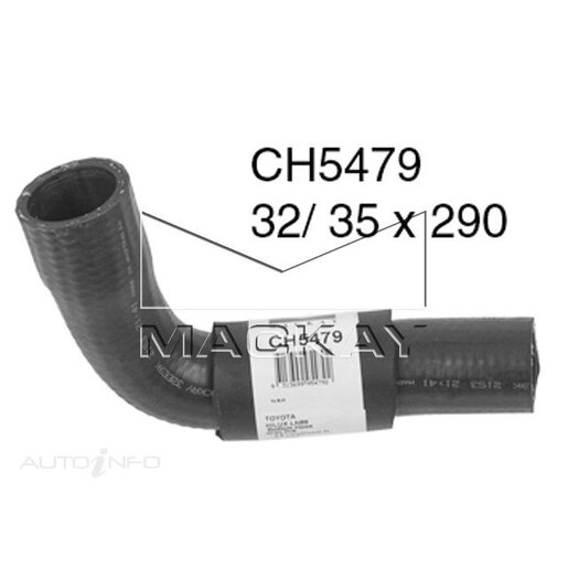 Mackay Radiator Lower Hose - CH5479