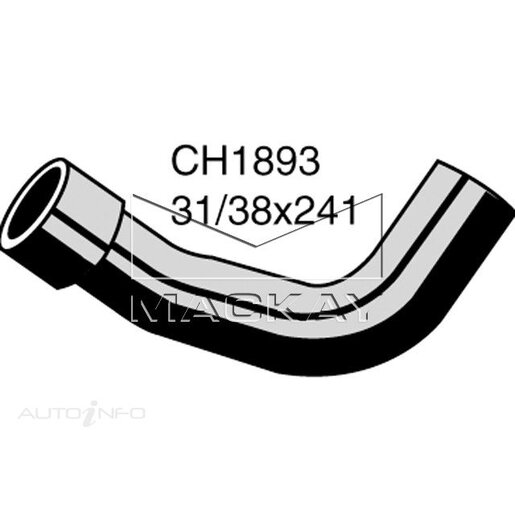 Mackay Radiator Lower Hose - CH1893