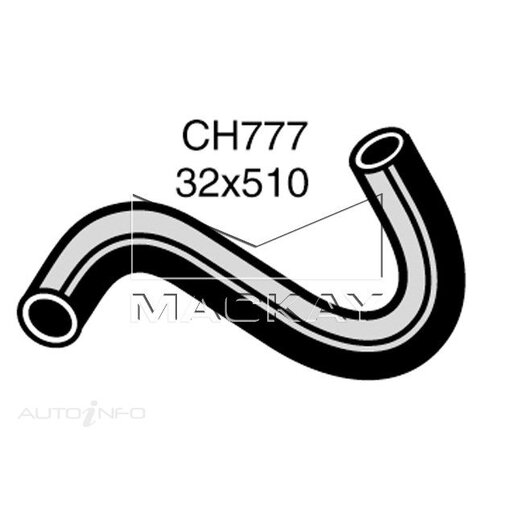 Mackay Radiator Lower Hose - CH777