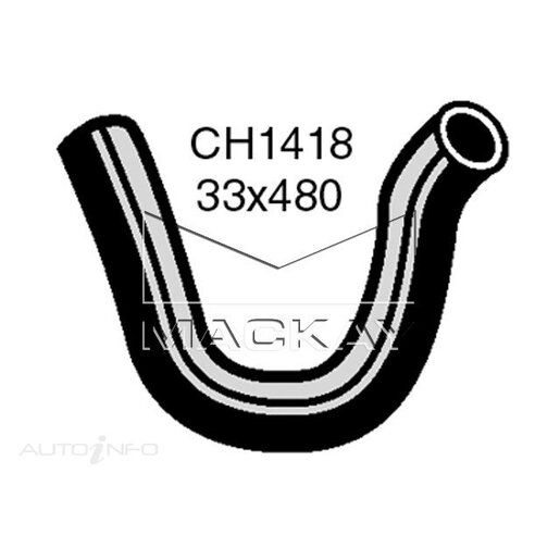 Mackay Radiator Lower Hose - CH1418