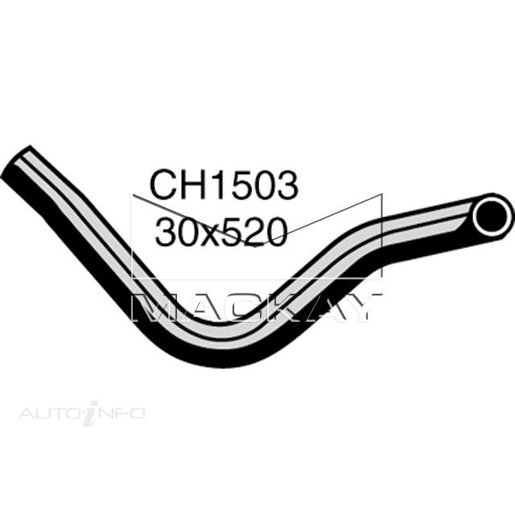 Mackay Radiator Lower Hose - CH1503