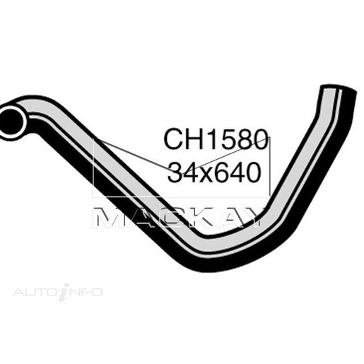 Mackay Radiator Lower Hose - CH1580