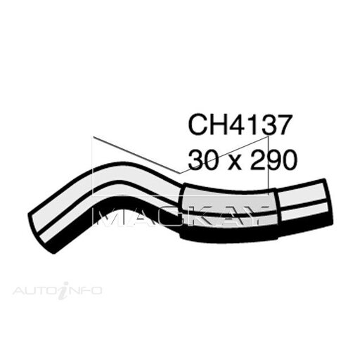 Mackay Radiator Upper Hose - CH4137