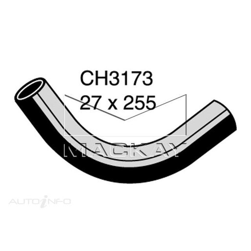 Mackay Radiator Upper Hose - CH3173