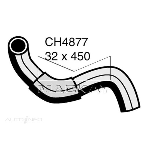 Mackay Radiator Lower Hose - CH4877