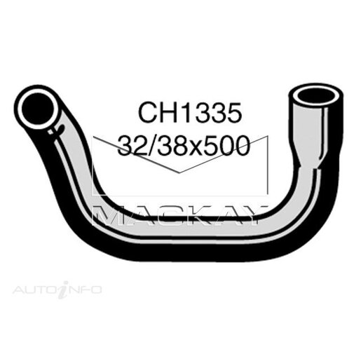 Mackay Radiator Lower Hose - CH1335