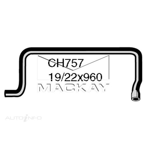 Mackay Heater Hose - CH757