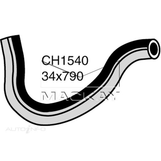 Mackay Radiator Lower Hose - CH1540